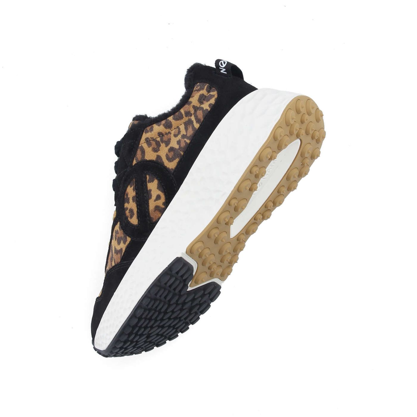 CARTER JOGGER W - SDE/SDE L/CCOON - BLACK/LEOPARD